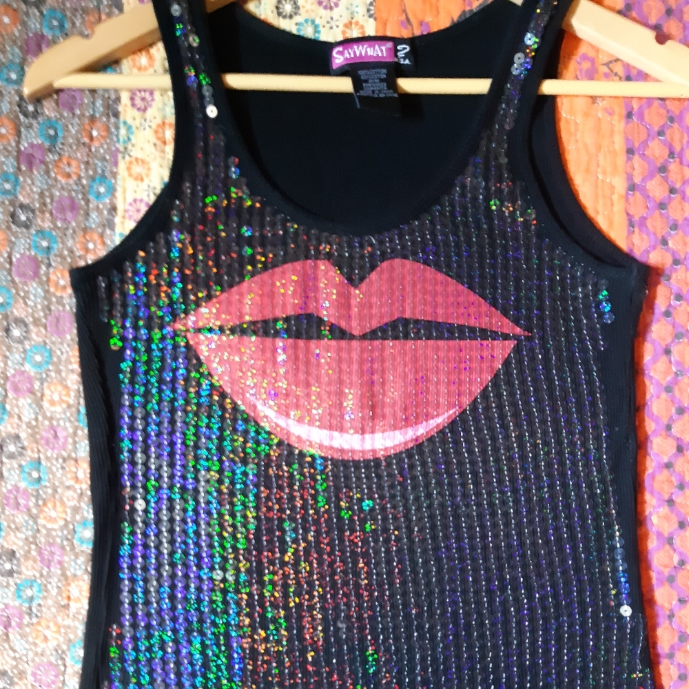 Sexy Black Tank Top